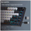 Клавіатура GamePro Asgard Valhalla Pro MK160B-D-Pro Rainy Switch Wireless/Bluetooth/USB UA Black (MK160B-D-Pro) - Image 2
