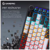 Клавіатура GamePro Asgard Valhalla Pro MK160B-D-Pro Rainy Switch Wireless/Bluetooth/USB UA Black (MK160B-D-Pro) - Image 6