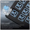 Клавіатура GamePro Asgard Valhalla Pro MK160B-D-Pro Rainy Switch Wireless/Bluetooth/USB UA Black (MK160B-D-Pro) - Image 7