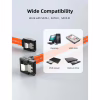 Кабель для передачі даних SATA III 0.5m 90° corner Cabletime (CA915903) - Image 9