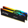 Модуль пам'яті для комп'ютера DDR5 16GB (2x8GB) 5200 MHz FURY Beast RGB Kingston Fury (ex.HyperX) (KF552C40BBAK2-16) - Image 2