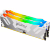 Модуль пам'яті для комп'ютера DDR5 32GB (2x16GB) 7600 MHz Renegade RGB White XMP Kingston Fury (ex.HyperX) (KF576C38RWAK2-32) - Image 2