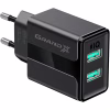Зарядное устройство Grand-X 5V 2,1A Black + cable USB-Lightning (CH15LTB) - Image 2