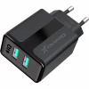 Зарядное устройство Grand-X 5V 2,1A Black + cable USB-Lightning (CH15LTB) - Image 4