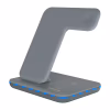 Зарядний пристрій Canyon WS-303, 3in1 Wireless Dark Grey (CNS-WCS303DG) - Image 2