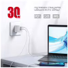 Зарядное устройство Intaleo 30W GAN USB-C PD+USB-A QC 3.0 white (1283126578274) - Image 5