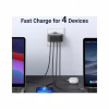 Зарядний пристрій Ugreen 4xUSB 100W (3xUSB-C+USB-A) Gan Tech Fast GAN Charger black CD226 (40747) - Image 8