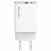 Зарядний пристрій ColorWay C101E GaN Mini 45W PD PPS USB-C + USB-A QC4.0 white (CW-CHS060PD-WT) - Image 3