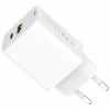 Зарядний пристрій ColorWay C101E GaN Mini 45W PD PPS USB-C + USB-A QC4.0 white (CW-CHS060PD-WT) - Image 5