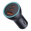 Зарядний пристрій Baseus 1xUSB + 2xUSB-C 65W Golden Contactor Pro dark gray (CGJP010013) - Image 2