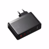Зарядний пристрій Baseus 2xUSB-C 140W + 1xUSB GaN + cable USB-C to USB-C black (CCGP100201) - Image 2