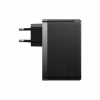 Зарядний пристрій Baseus 2xUSB-C 140W + 1xUSB GaN + cable USB-C to USB-C black (CCGP100201) - Image 3