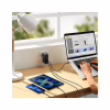 Зарядний пристрій Baseus 2xUSB-C 140W + 1xUSB GaN + cable USB-C to USB-C black (CCGP100201) - Image 9