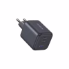 Зарядний пристрій Ugreen 2xUSB-C PD45W + 1xUSB QC3.0 GaN X527 gray (65156B) - Image 3