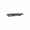 Силовой блок Eserver 19" 8 розеток, выкл., алюм. корпус PDU 220В, 16А (WT-2261A-GER-8WAY) - Image 2