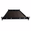 Полка 19" Hypernet 1U глиб. 300мм, в шкафи глибиною 450мм, колір чорний (U-FS-45-Black) - Image 2