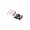 Комп'ютерна розетка RJ45 x2 STP 5e Kingda (KD-WP6037-C5e) - Image 2