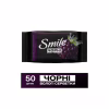 Вологі серветки Smile Чорні з ароматом ожини 50 шт. (4823071670554) - Image 2