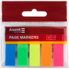 Стікер-закладка Axent Plastic bookmarks 5х12х45mm, 125шт (D2450-01) - Image 2