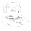 Парта Cubby Nerine grey (221920) - Image 10