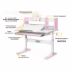 Парта ErgoKids TH-330 Pink (TH-330 W/PN) - Image 4