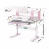 Парта ErgoKids TH-330 Pink (TH-330 W/PN) - Image 5