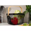 Фруктовниця Ardesto Midori з ручкою 25х24.5х18см, метал, дерево, чорний (AR0901B) - Image 7