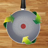 Сковорода Tefal ВОК Halo 28 см, алюміній, бакеліт, сірий (C3121953) - Image 7