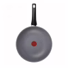 Сковорода Tefal ВОК Hard Stone 28 см, алюміній, бакеліт, сірий (D4561932) - Image 2