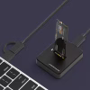 Док-станция для накопителей Gembird USB Type-C M.2 SATA NVME SSD (DD-U3M2) - Image 4