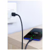 Дата кабель USB 2.0 AM to USB-C 0.5m 3.0A (18W) Nickel Plating US287 Black Ugreen (60115) - Image 3