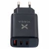 Зарядний пристрій Vinga 2xUSB-C PD30W + USB-A QC30W Display 30W Max (VCR30ACCDB) - Image 3