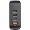 Зарядний пристрій Verbatim MiniGaN 165 W 4 ports (3xUSB-C/1xUSB-A) (32216) - Image 3