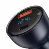 Зарядний пристрій Baseus USB + USB-C QC3.0 65W Particular Digital Display gray (CCKX-C0G) - Image 4