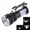 Ручний ліхтар Yajia YJ-2881T, акумулятор, 1LED+16SMD, бічне підсвічування, сонячна батарея - Image 2