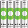 Акумулятор GP Recyko 950mAh Eco, Ni-MH AAA, 1.2V, 2.4A, LSD70-5, коробка 4 шт. - Image 2