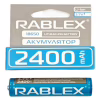 Аккумулятор Rablex 18650 Li-ion 2400mAh с ЗАЩИТОЙ 3.7V - Image 3