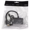 Адаптер переходник HDMI на VGA + AUX конвертер активный процессор - Image 2