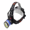 Налобний фонар PL127, Акк., T6 LED, Zoom, автомобільна зарядка - Image 3
