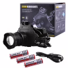 Налобний ліхтар T70Pro, HP70, 3х18650, ЗУ MicroUSB, P50 LED, Zoom - Image 2
