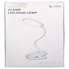 Настольная LED лампа аккумуляторная прищепка WD305 - BL-TD01/ Сенсор/ 3 режиа/microUSB - Image 2