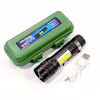 Ручной фонарь X-Balog Police BL-520, Li-ion, T6+Cob, Zoom, ЗУ USB - Image 4