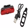 Велосипедний задній ліхтар мигалка акумуляторний PL-B20B, AQY-096 microUSB - Image 2