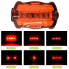 Велосипедный задний фонарь мигалка на батарейках 198-5LED, 2xAAA - Image 2