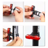 Велосипедный задний фонарь мигалка аккумуляторная 8821-5COB, аккум., ЗУ micro USB - Image 5