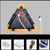 Прожектор светодиодный аккумуляторный W838-COB+36SMD RED, ЗУ micro USB, 2x18650/4xAA/ WD354 - Image 4