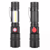 Ручной фонарь BL-502-T6+COB, ЗУ microUSB, 1x18650, zoom, - Image 3