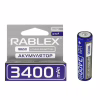 Акумулятор Rablex 18650 Li-ion 3400mAh з ЗАХИСТОМ Li-ION 3.7v - Image 2