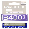 Акумулятор Rablex 18650 Li-ion 3400mAh з ЗАХИСТОМ Li-ION 3.7v - Image 3