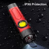 Ручной фонарь Tanje X10, SB-800, Li-Ion аккум, ЗУ microUSB, влагозащита - Image 5